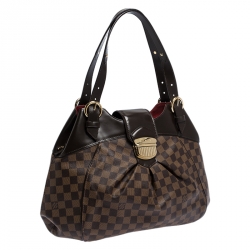 مملوكة مسبقًا حقيبة لوي فيتون سيستينا جي إم كانفاس دامييه ايبني