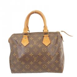 Pre Owned Louis Vuitton Monogram Canvas Speedy 25 Bag