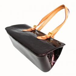 Pre Owned Louis Vuitton Amarante Monogram Vernis Leather Rosewood Avenue Bag