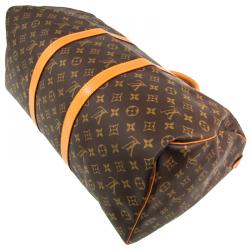 Pre Owned Louis Vuitton Monogram Canvas Keepall 50 Bag