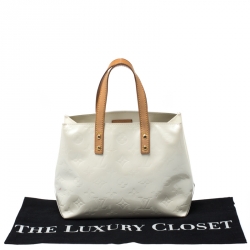 Pre Owned Louis Vuitton Perle Vernis Reade PM Bag