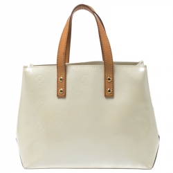 Pre Owned Louis Vuitton Perle Vernis Reade PM Bag