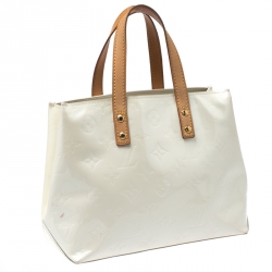 Pre Owned Louis Vuitton Perle Vernis Reade PM Bag