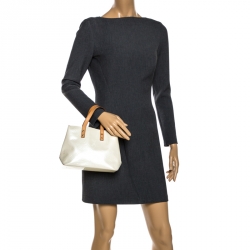 Pre Owned Louis Vuitton Perle Vernis Reade PM Bag