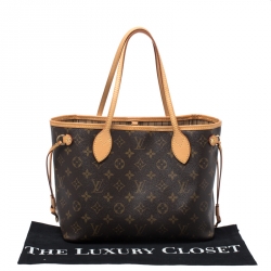 Louis Vuitton Monogram Canvas Neverfull PM Bag