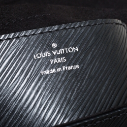 Pre Owned Louis Vuitton Black Epi Leather Twist GM Bag