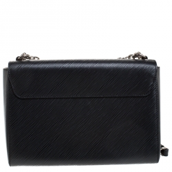 Pre Owned Louis Vuitton Black Epi Leather Twist GM Bag
