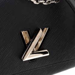 Pre Owned Louis Vuitton Black Epi Leather Twist GM Bag