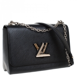 Pre Owned Louis Vuitton Black Epi Leather Twist GM Bag