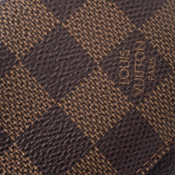 Louis Vuitton Damier Ebene Canvas Business Card Holder