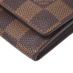 Louis Vuitton Damier Ebene Canvas Business Card Holder
