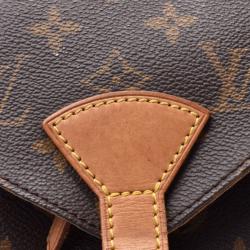 Pre Owned حقيبة ظهر لوي فيتون مونتسوريس جلد كانفاس مونوغرامي MM