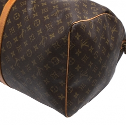 Pre Owned Louis Vuitton Monogram Canvas Keepall 60 Bag