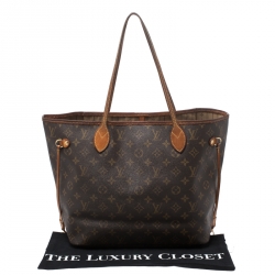 Louis Vuitton Monogram Canvas Neverfull MM Bag