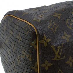 مملوكة مسبقًا حقيبة لوي فيتون سبيدي 30 إصدار محدود خضراء مخرمة