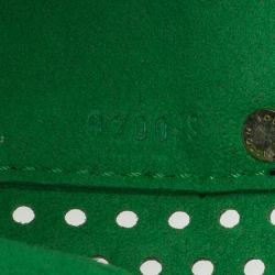 مملوكة مسبقًا حقيبة لوي فيتون سبيدي 30 إصدار محدود خضراء مخرمة