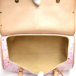 مملوكة مسبقًا Louis Vuitton Pink Monogram Canvas Murakami Cherry Blossom Papillon Bag