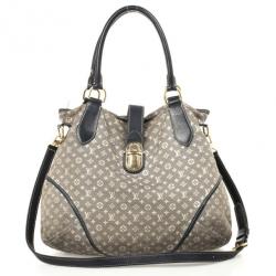 Louis Vuitton LV GHW Elegie Satchel Shoulder Handbag M56698 Monogram Idylle  Red