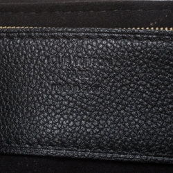 Pre Owned Louis Vuitton Black Monogram Canvas Pallas Chain Bag