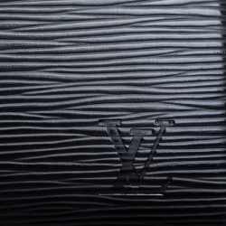 Pre Owned Louis Vuitton Black Epi Leather Brea GM Bag