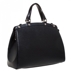 Pre Owned Louis Vuitton Black Epi Leather Brea GM Bag
