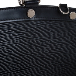 Pre Owned Louis Vuitton Black Epi Leather Brea GM Bag