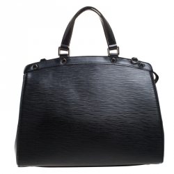 Pre Owned Louis Vuitton Black Epi Leather Brea GM Bag
