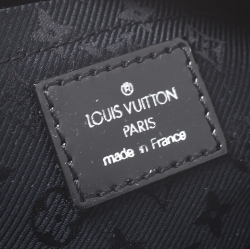 Pre Owned Louis Vuitton Black Sequins Pochette Rococo Clutch