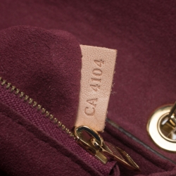 Pre Owned Louis Vuitton Cerise Monogram Canvas Pallas Chain Bag