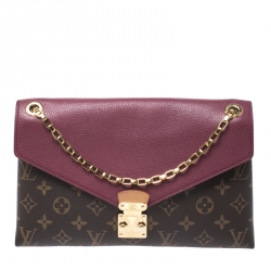 Louis Vuitton Cerise Monogram Canvas Pallas Chain Bag - Yoogi's Closet