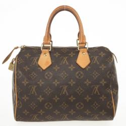 Pre Owned Louis Vuitton Monogram Speedy 25