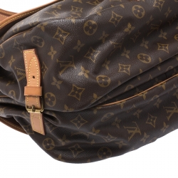Pre Owned Louis Vuitton Monogram Canvas Saumur 35 Messenger Bag