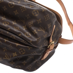 Pre Owned Louis Vuitton Monogram Canvas Saumur 35 Messenger Bag