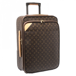 Pre Owned Louis Vuitton Monogram Canvas Business Pegase Legere 55 Luggage
