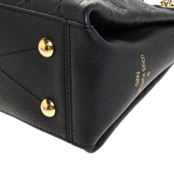 مملوكة مسبقًا Louis Vuitton Black Monogram Empreinte Leather Surene BB Bag