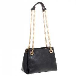 مملوكة مسبقًا Louis Vuitton Black Monogram Empreinte Leather Surene BB Bag