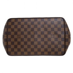 Pre Owned Louis Vuitton Damier Ebene Canvas Bergamo MM Bag
