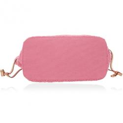 Pre Owned Louis Vuitton Monogram Stone Pink Neverfull MM