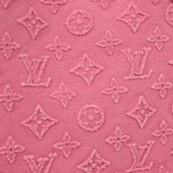 Pre Owned Louis Vuitton Monogram Stone Pink Neverfull MM