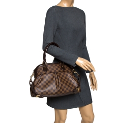 Pre Owned حقيبة لوي فيتون تريفي كانفاس دامييه أيبين PM