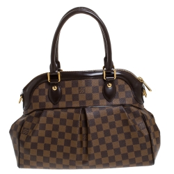 Pre Owned حقيبة لوي فيتون تريفي كانفاس دامييه أيبين PM