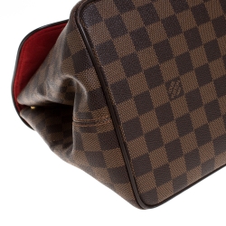 Pre Owned Louis Vuitton Damier Ebene Canvas Bergamo MM Bag