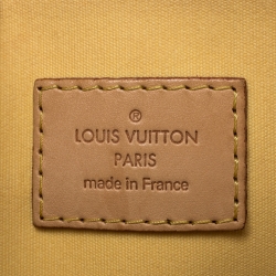 Pre Owned Louis Vuitton Vert Impression Monogram Vernis Leather Alma PM Bag