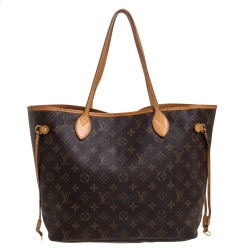 Louis Vuitton Monogram Canvas Neverfull MM Bag