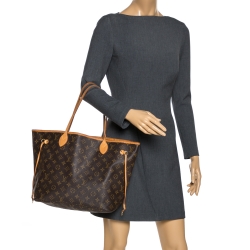 Louis Vuitton Monogram Canvas Neverfull MM Bag