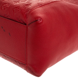 Pre Owned Louis Vuitton Cherry Empreinte Leather Bagatelle Bag