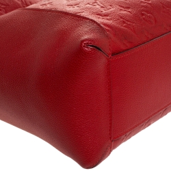 Pre Owned Louis Vuitton Cherry Empreinte Leather Bagatelle Bag