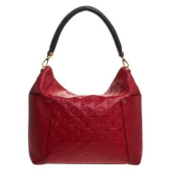 Pre Owned Louis Vuitton Cherry Empreinte Leather Bagatelle Bag