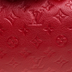 Pre Owned Louis Vuitton Cherry Empreinte Leather Bagatelle Bag