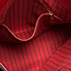 Pre Owned Louis Vuitton Cherry Empreinte Leather Bagatelle Bag